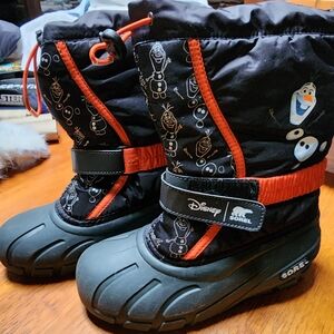 Kids Olaf Sorel winter boots